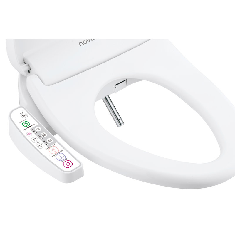 Kohler Novita Elongated Cleansing Toilet Seat White & Reviews Wayfair